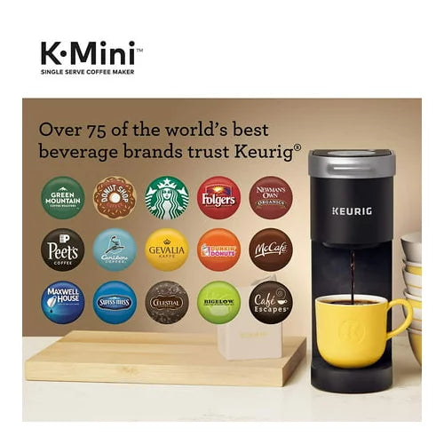 Black Single-Serve Coffee Maker T906477