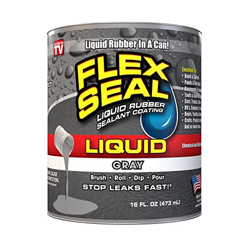 32 oz Gray Liquid Rubber Coating Sealant U2514