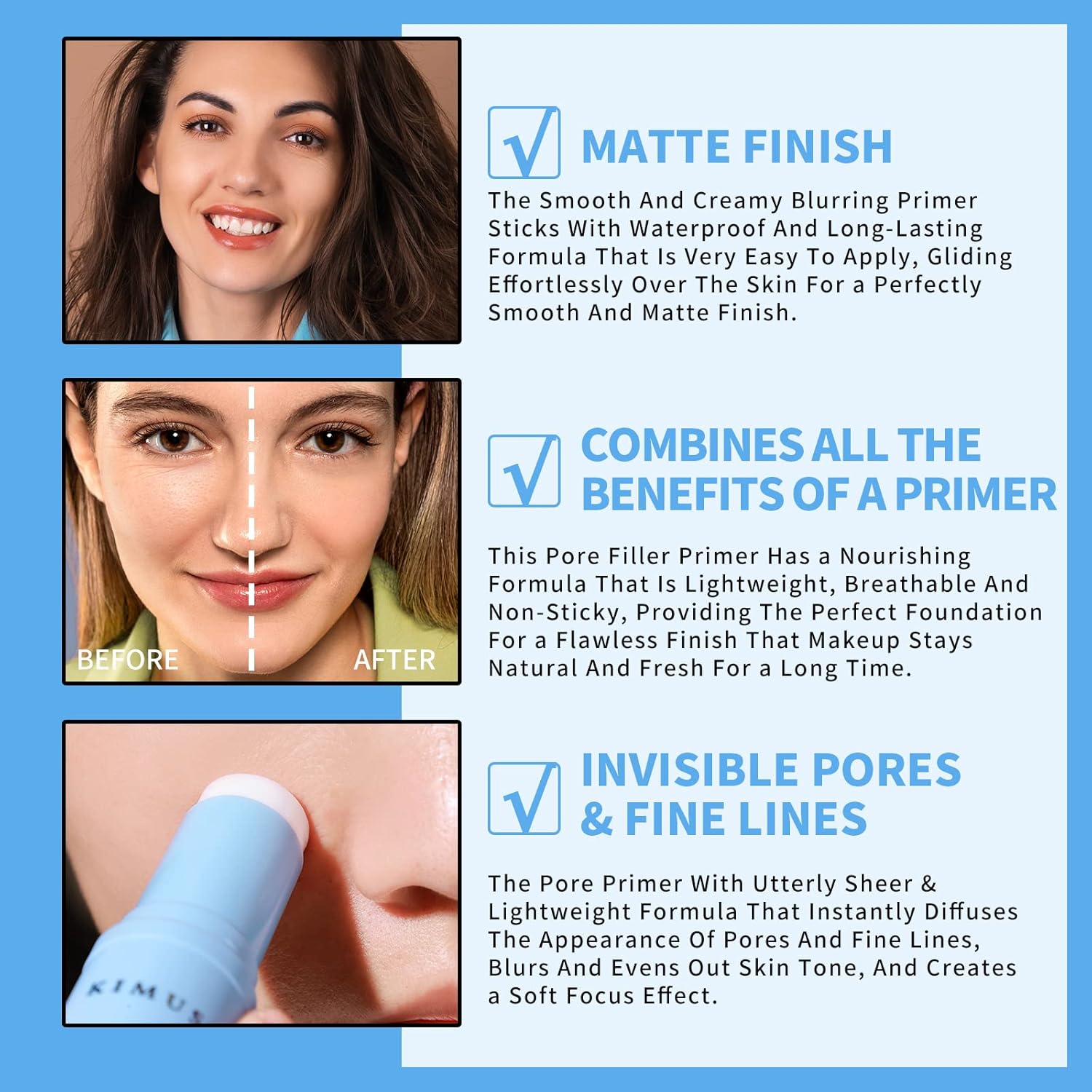 Primer Stick Face Makeup Blur Primer O7551
