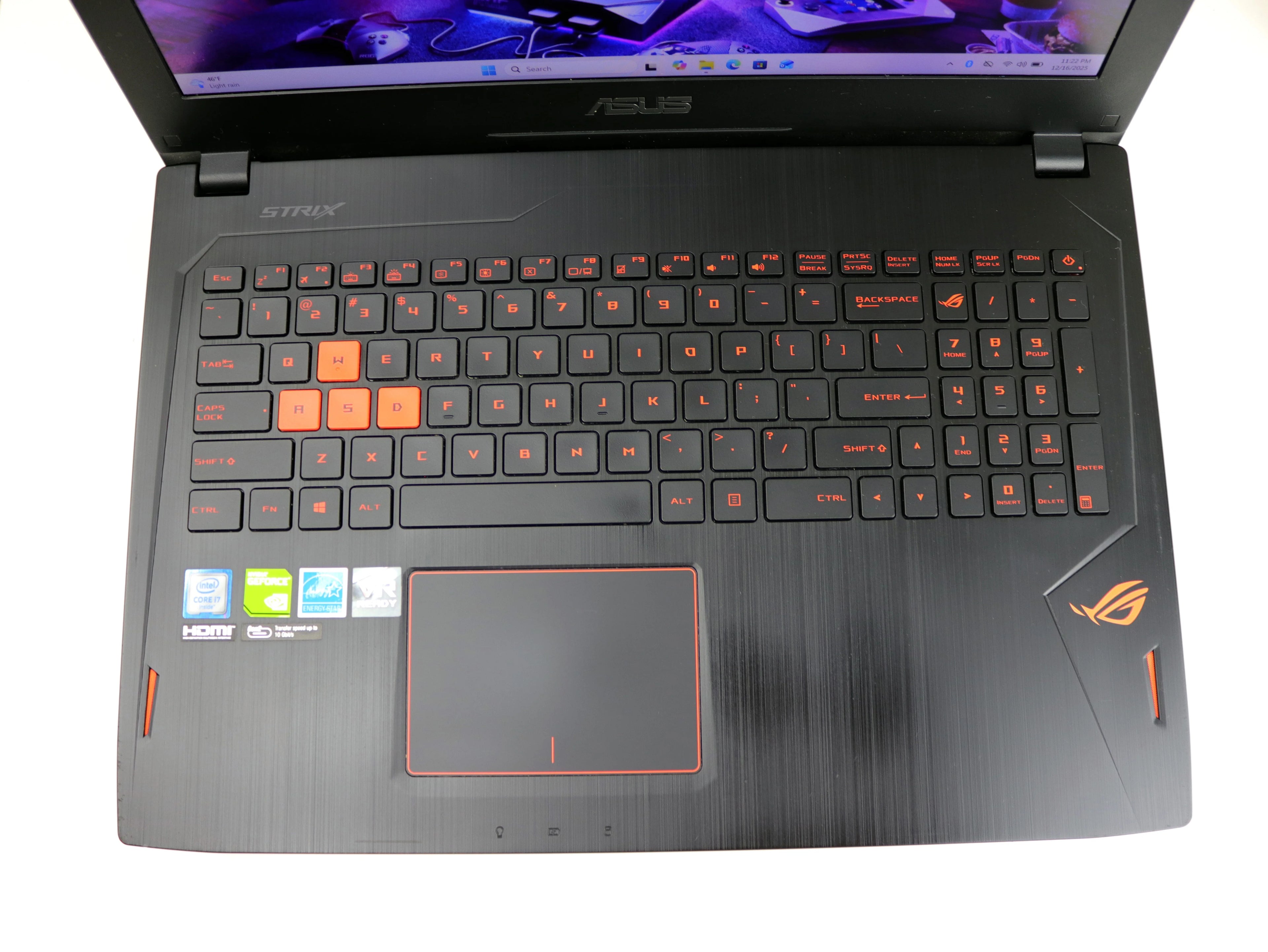 15.6" Laptop Intel i7-6700HQ 16GB 1TB SSD NVIDIA GTX 1070 8GB Windows 11 T2107