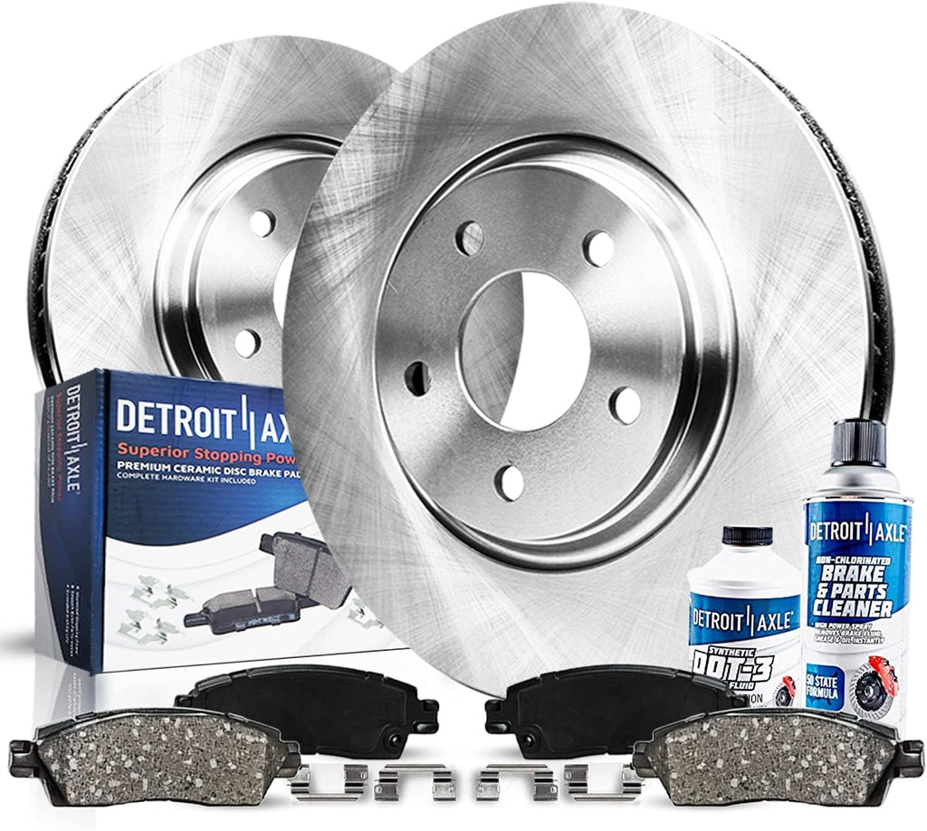 Front Brake Kit Ceramic Brake Rotors and Pads 12.64 inch Z3030