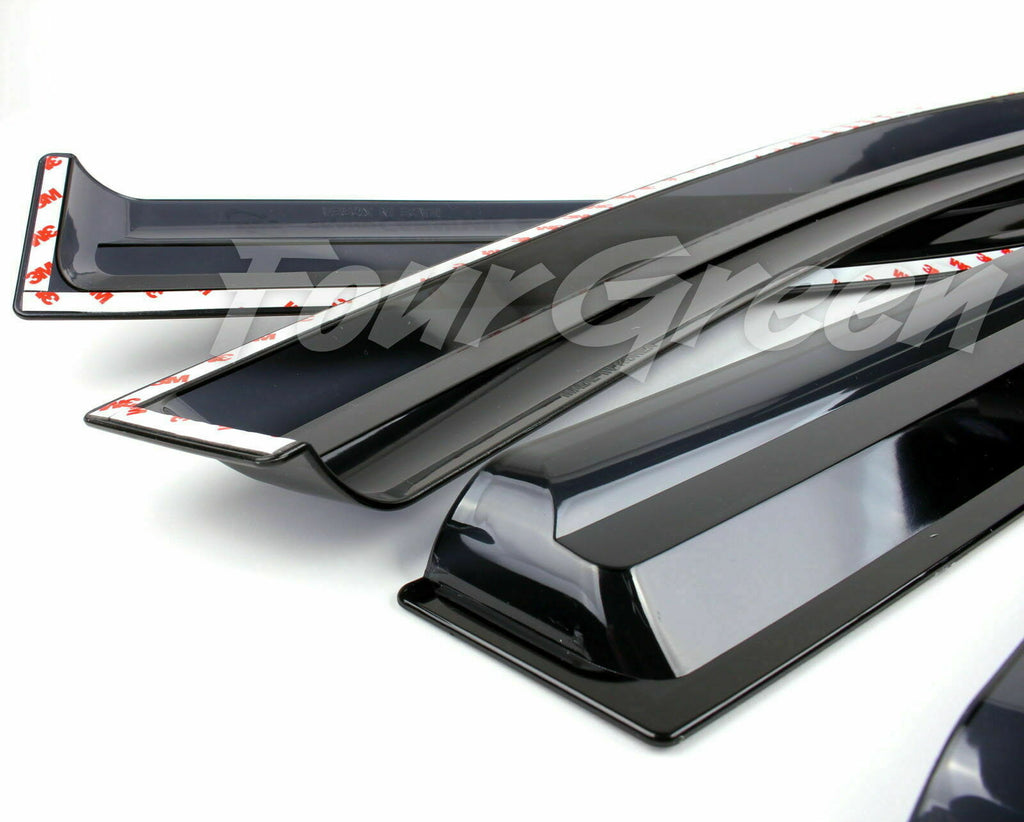Smoke Window Sun Visor Rain Guard Deflectors V6830