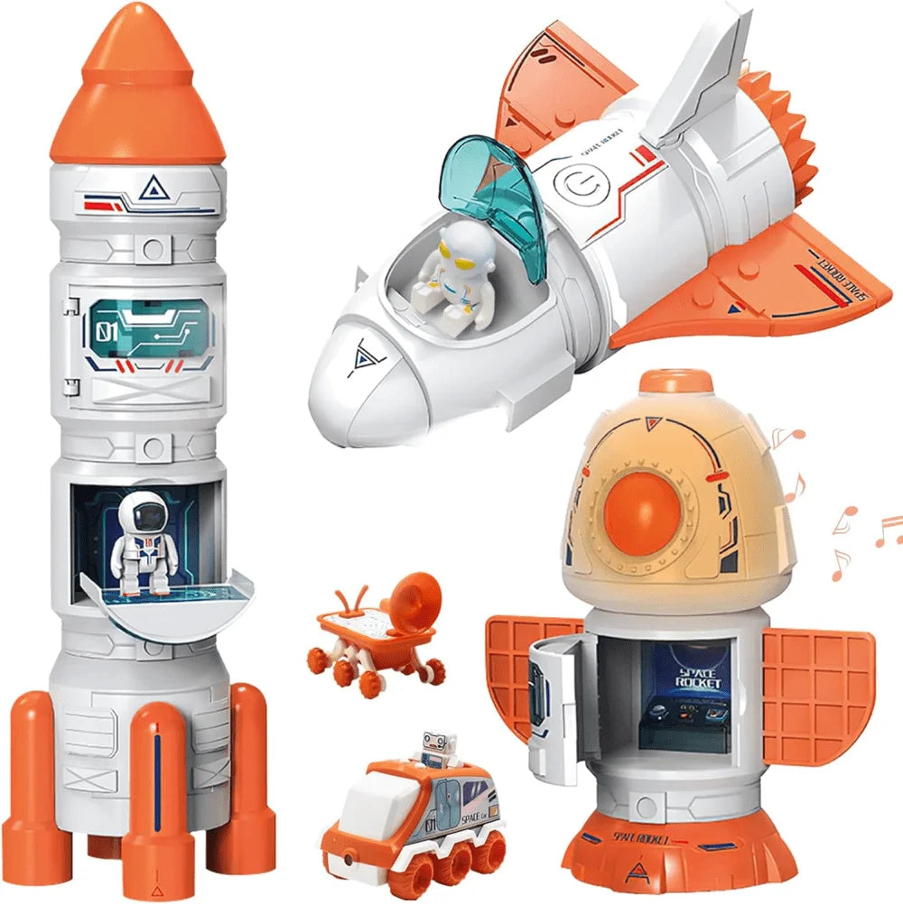 5 in 1 Spaceship Toy with Sound & Lights N11839