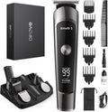 Electric Beard Trimmer, All-in-1 Multi-Grooming Hair Trimmer Kit, Cordless Clippers with Waterproof V47335