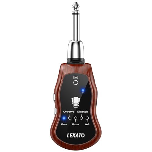 Guitar Headphone Amp for Electric Guitar and Bass with 5 Effects P63780
