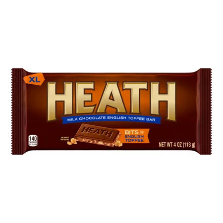 Extra Large English Toffee Candy Bar - 4.0 Oz (Pack of 16) M6030