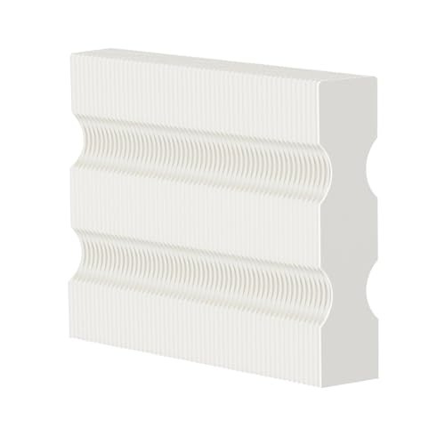 Beige Folding Room Divider Panel Screen Wall X7950