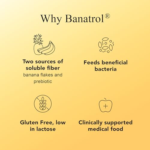 Natural Anti-Diarrheal with Prebiotics, 25 Servings (Banana) K279