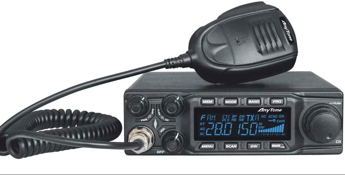 10 Meter Radio with SSB/FM/AM/PA Mode, 15W AM, 45W FM, 60W SSB P492836