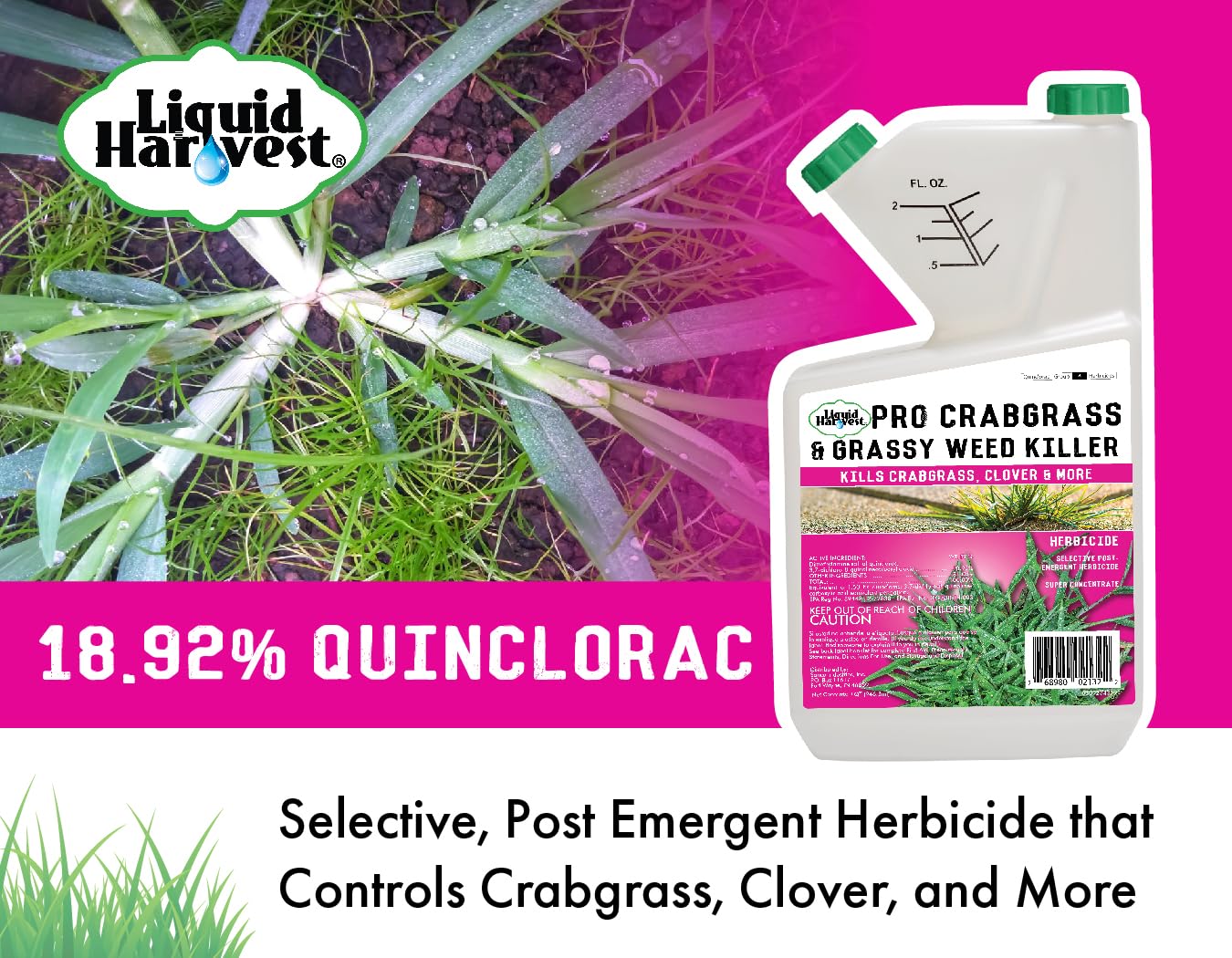 32 ounces Concentrated Crabgrass Herbicide with Quinclorac H65246