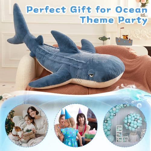 51 inch Giant Whale Shark Stuffed Animal Plush A2232