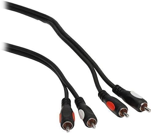 Turntable Phono Preamplifier with RIAA EQ and RCA Male to 2 RCA Male Audio Cable 3' J84921