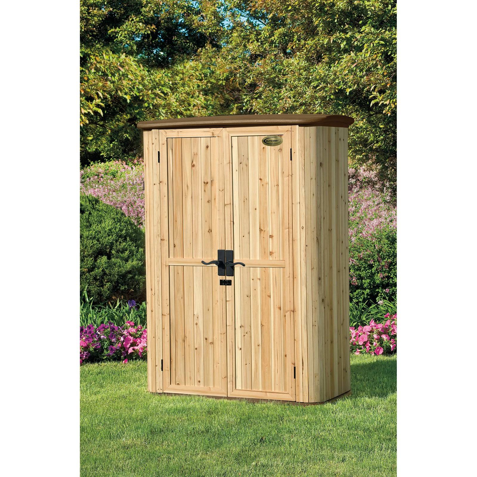 Wood/Resin Vertical Shed K10837