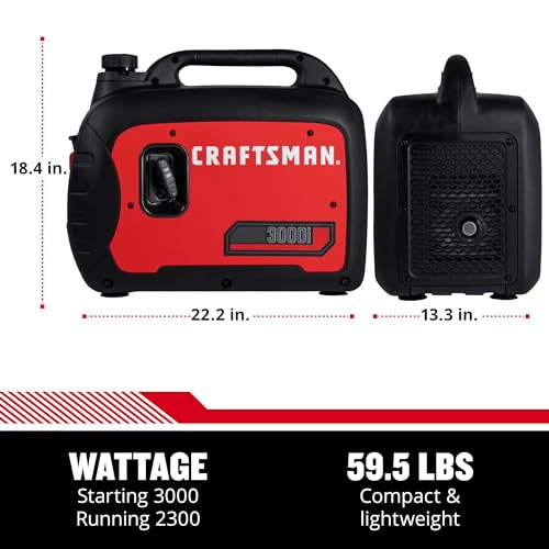2,200-Watt Gas Portable Generator T622343