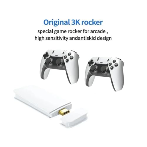 4K Video Game Console with 20,000+ Games and Dual Wireless Controllers B7617