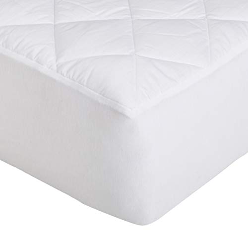 White Twin XL Quilted Mattress Topper Pad A557335