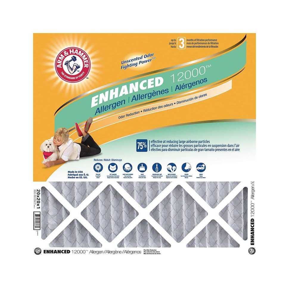 12000 Allergen Air Filter L833