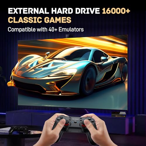Retro Gaming Console with 16000+ Games X24800