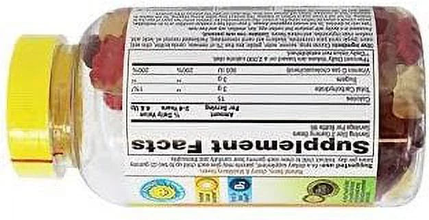 150 Ct Calcium Gummy Bears With Vitamin D H320815