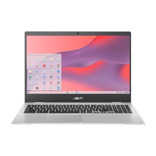 15.6" FHD Anti-Glare Display Intel Celeron N4500 128GB Storage 8GB RAM ChromeOS Pure Grey Chromebook C239