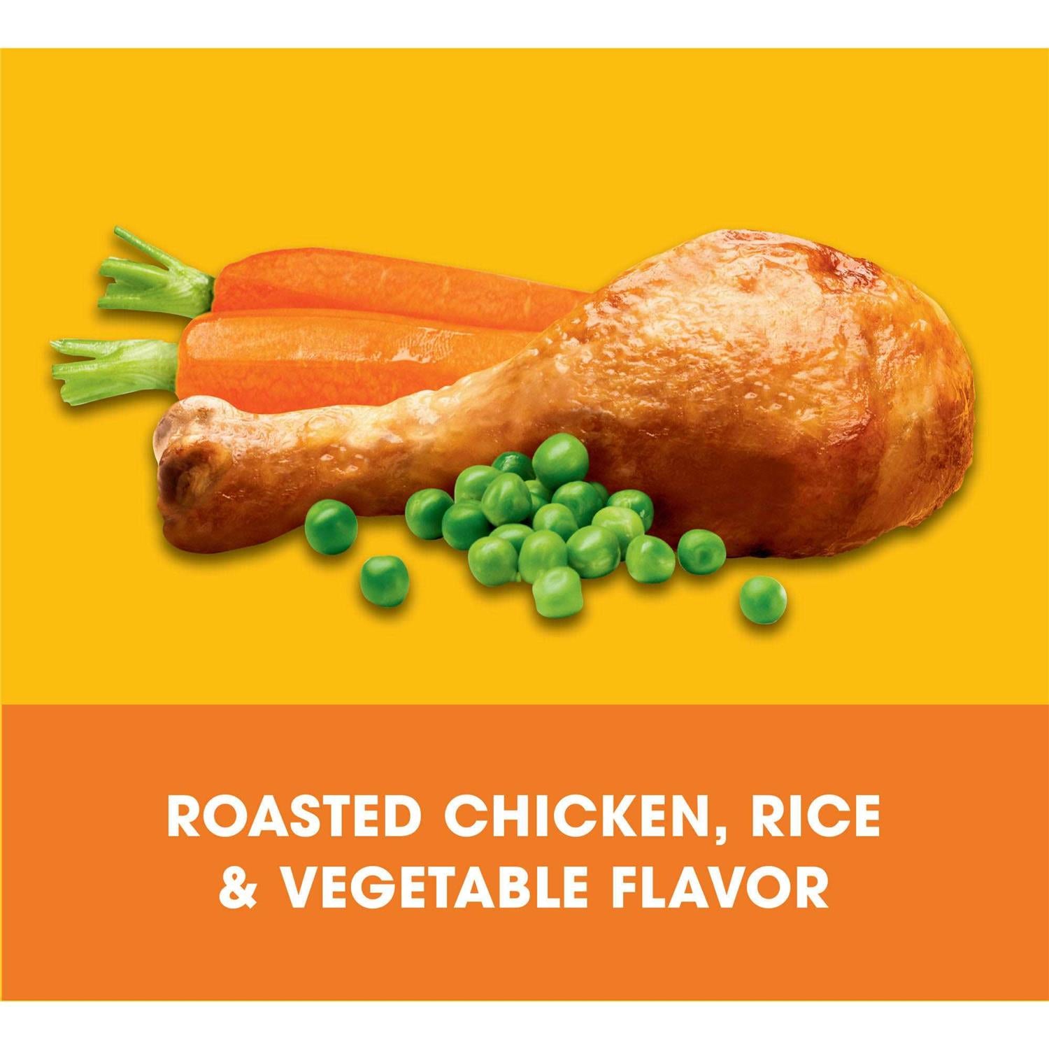 Roasted Chicken Rice & Vegetable Flavor Small Dog Adult Dry Dog Food X4286
