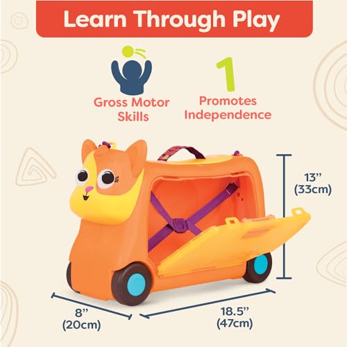 Ride-On Cat Suitcase Kids Luggage L910038