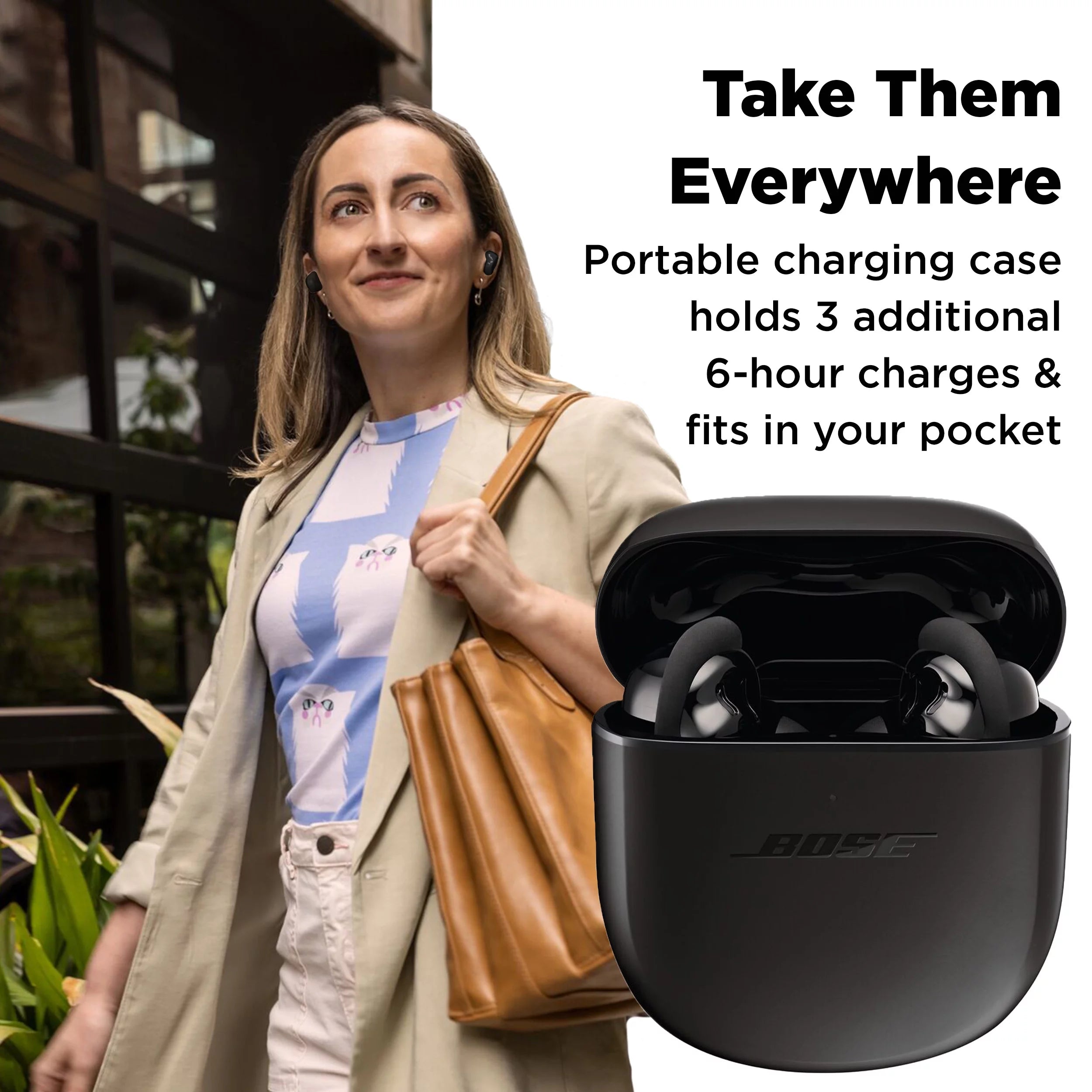 Black Noise Cancelling True Wireless Bluetooth Earbuds R9881
