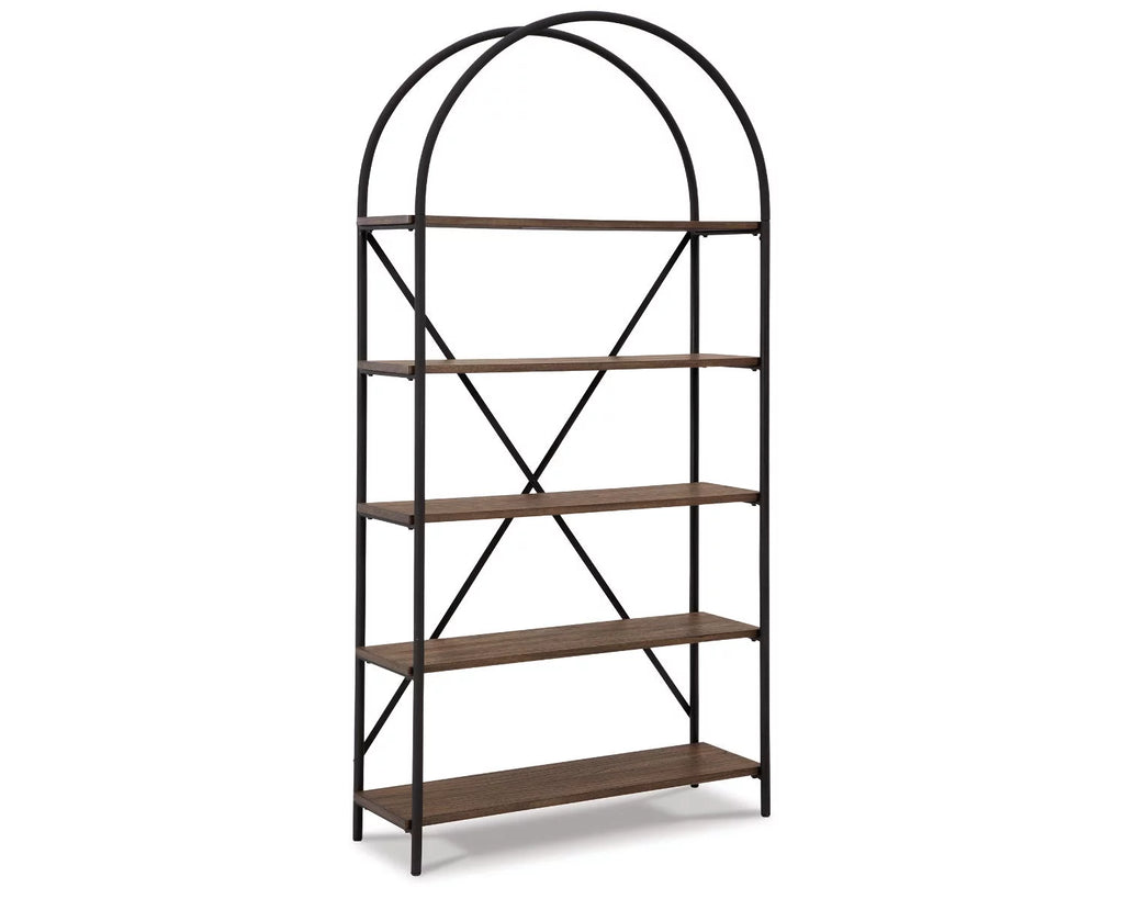 Brown/Black Bookcase E346887