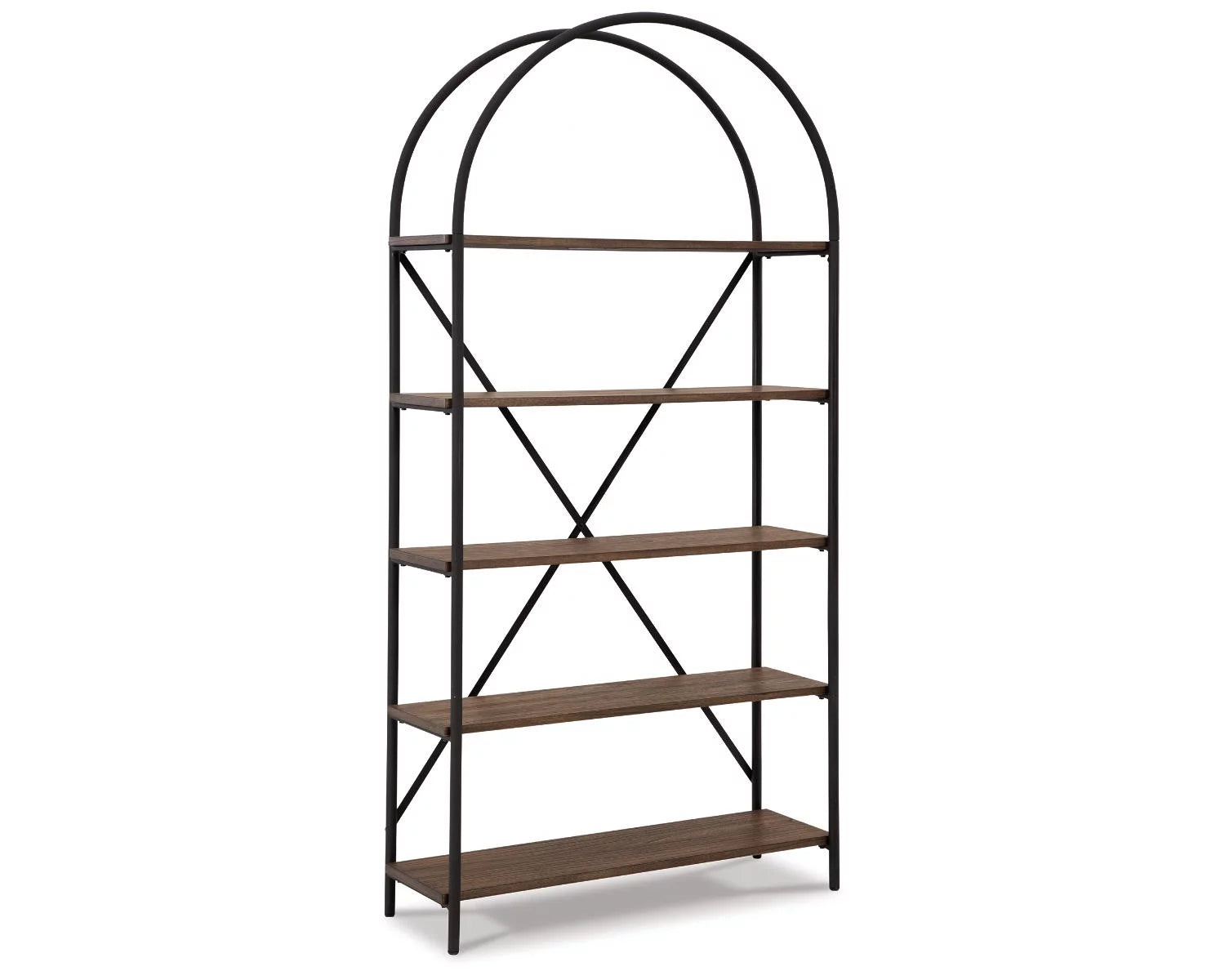 Brown/Black Bookcase E346887
