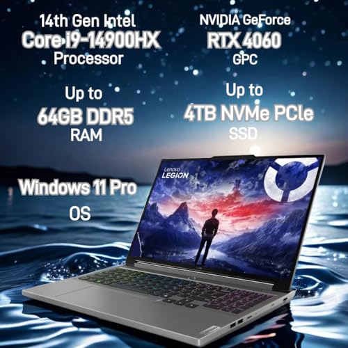 16" WQXGA 240Hz Display Gaming Laptop with Intel i9-13900HX, RTX 4080, 32GB DDR5, 2TB SSD N814