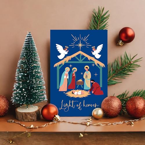 24 Pack Christmas Cards with 6 Designs G137