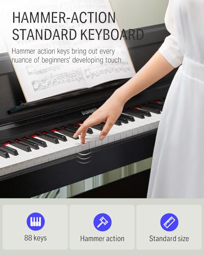 88 Key Weighted Digital Piano with Three Pedals L148
