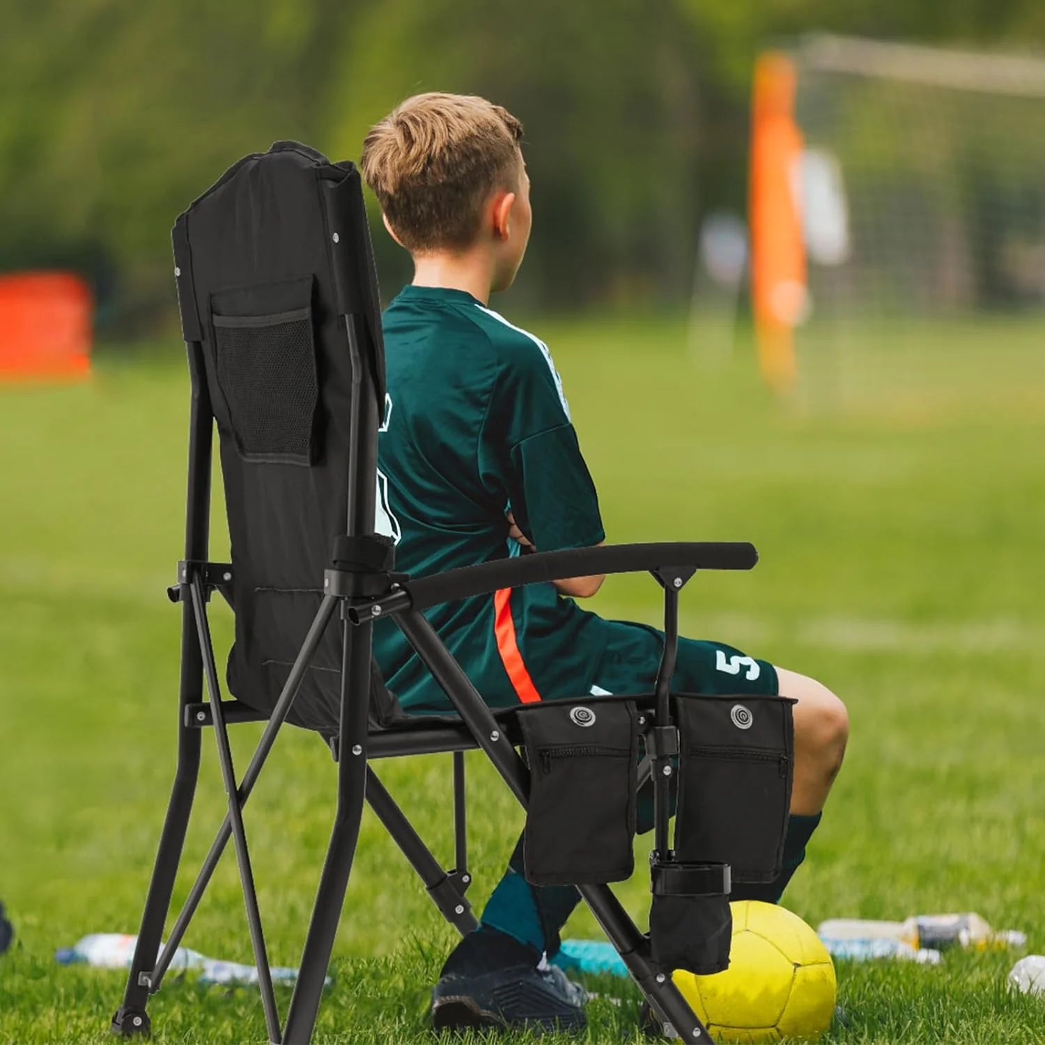 Heated Folding Camping Chair W8310