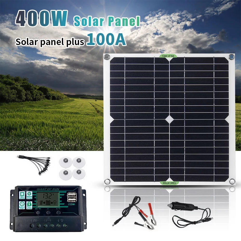 400W 100A 12V Solar Panel Controller Kit S2334