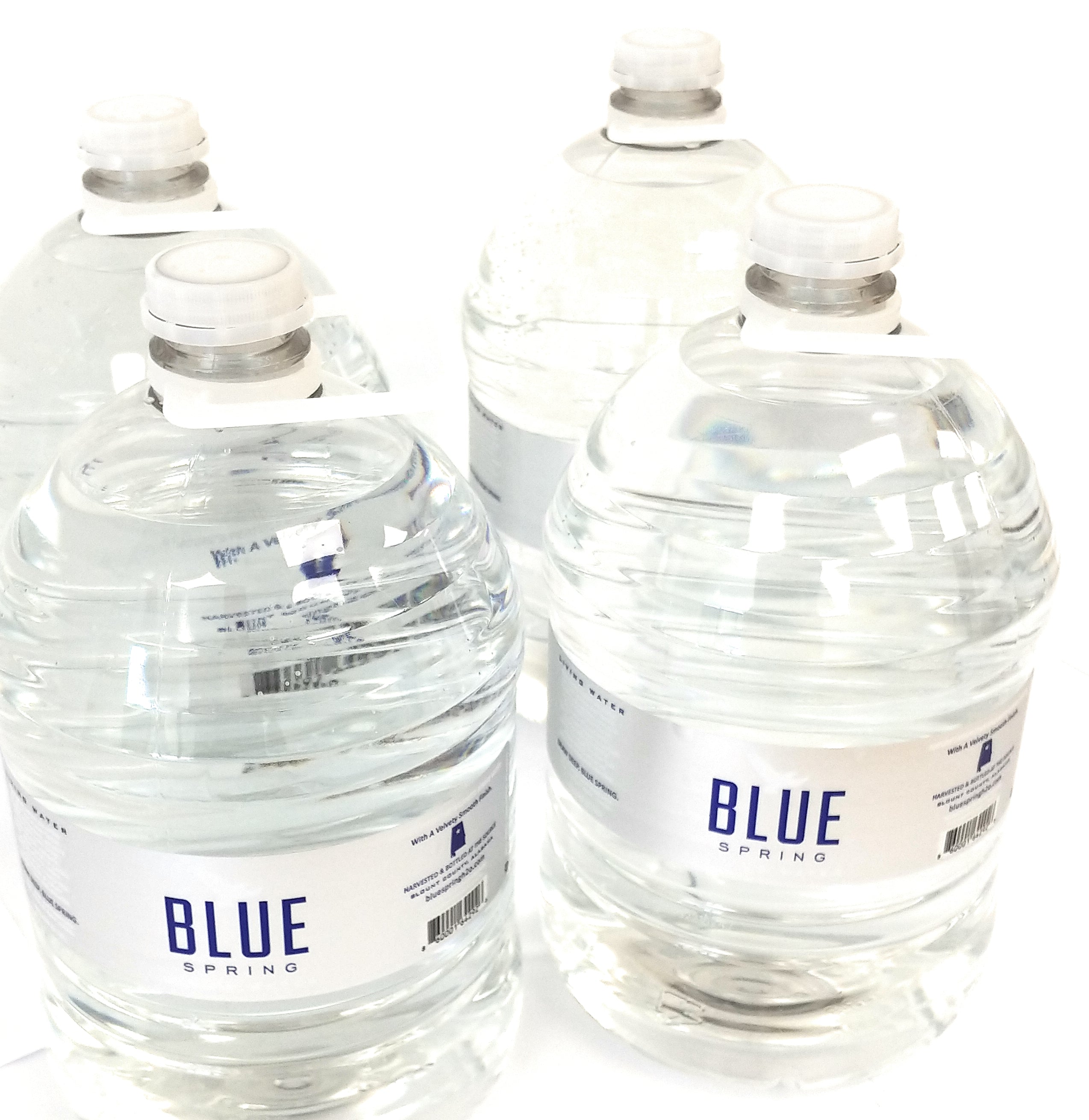 Blue Spring Natural Spring Water, 4 Gallons per Case G439667