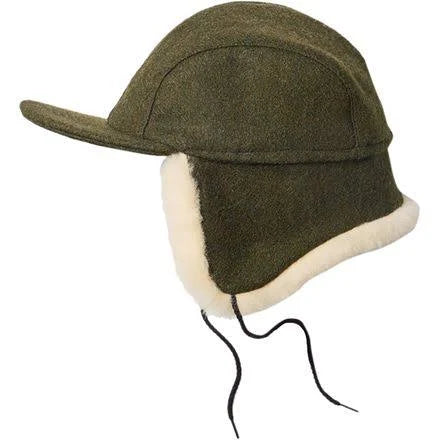 Forest Green Double Mackinaw Cap XL J453