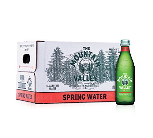 Spring Water, Glass Bottle, 16.9 ounces (Pack of 12) O38183