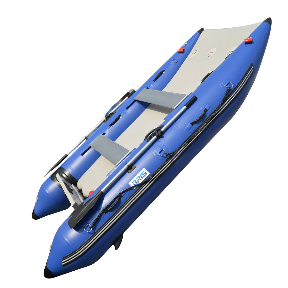 11 ft Inflatable Catamaran Boat Blue O475