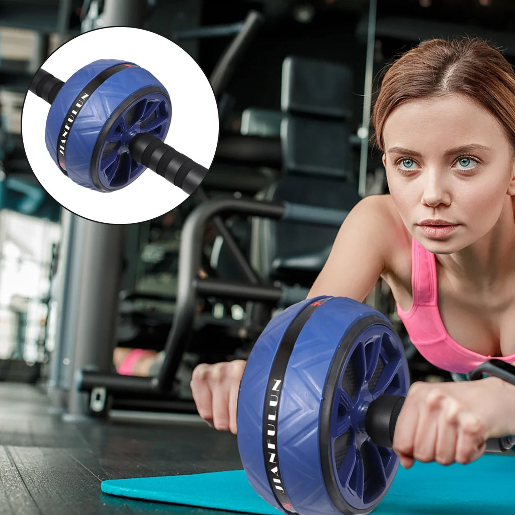 2pcs Abdominal Wheel Roller Exercise Equipment I81646