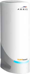 White Cable Modem with 2.5 Gbps Ports T890