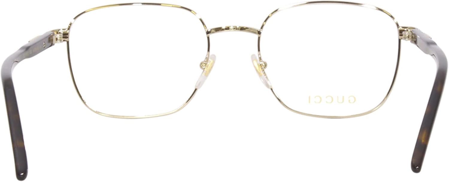 Gold Square Men's Eyeglasses N55546