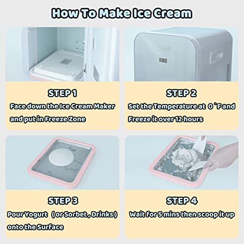 Lavender Ice Cream Roll Maker J238309
