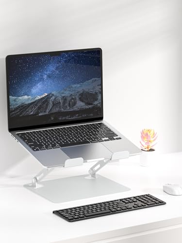 Black Adjustable Metal Laptop Stand T5920