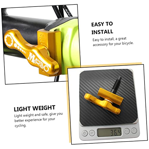 2 Sets Bicycle Folding Buckle Cycling Seat Fixed Gear Saddle Hinge Frame Connector Buckle Handle Quick L8619