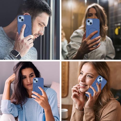 Carbon Fiber Pattern Case for iPhone 14 6.1 Inch W714