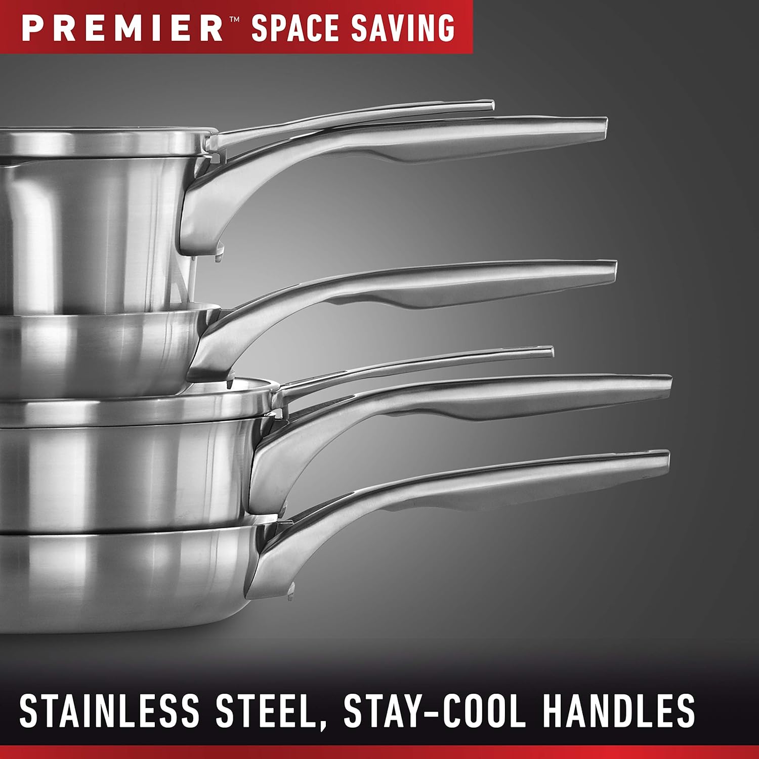 10-Piece Stainless Steel Cookware Set F34483