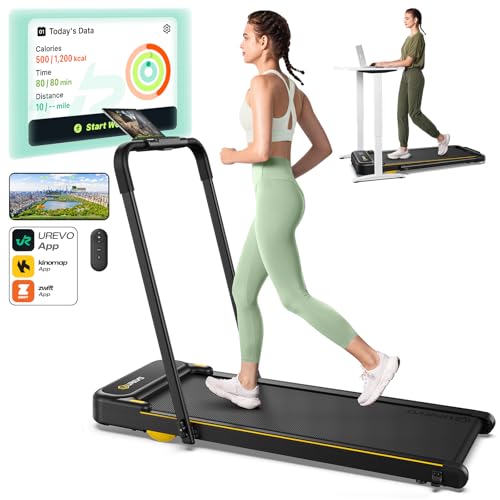 Compact Folding Treadmill with Safety Handle R831