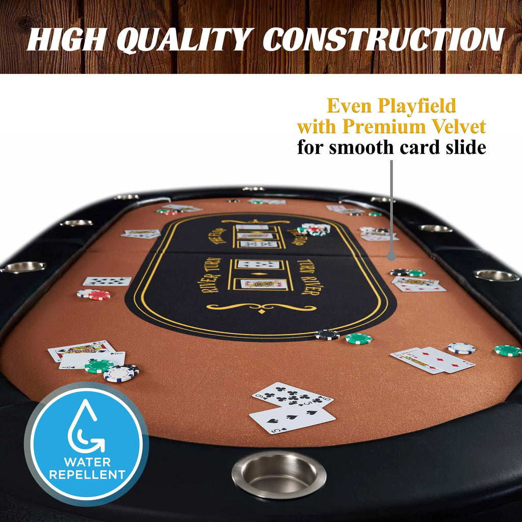 10-Player Poker Table D74400