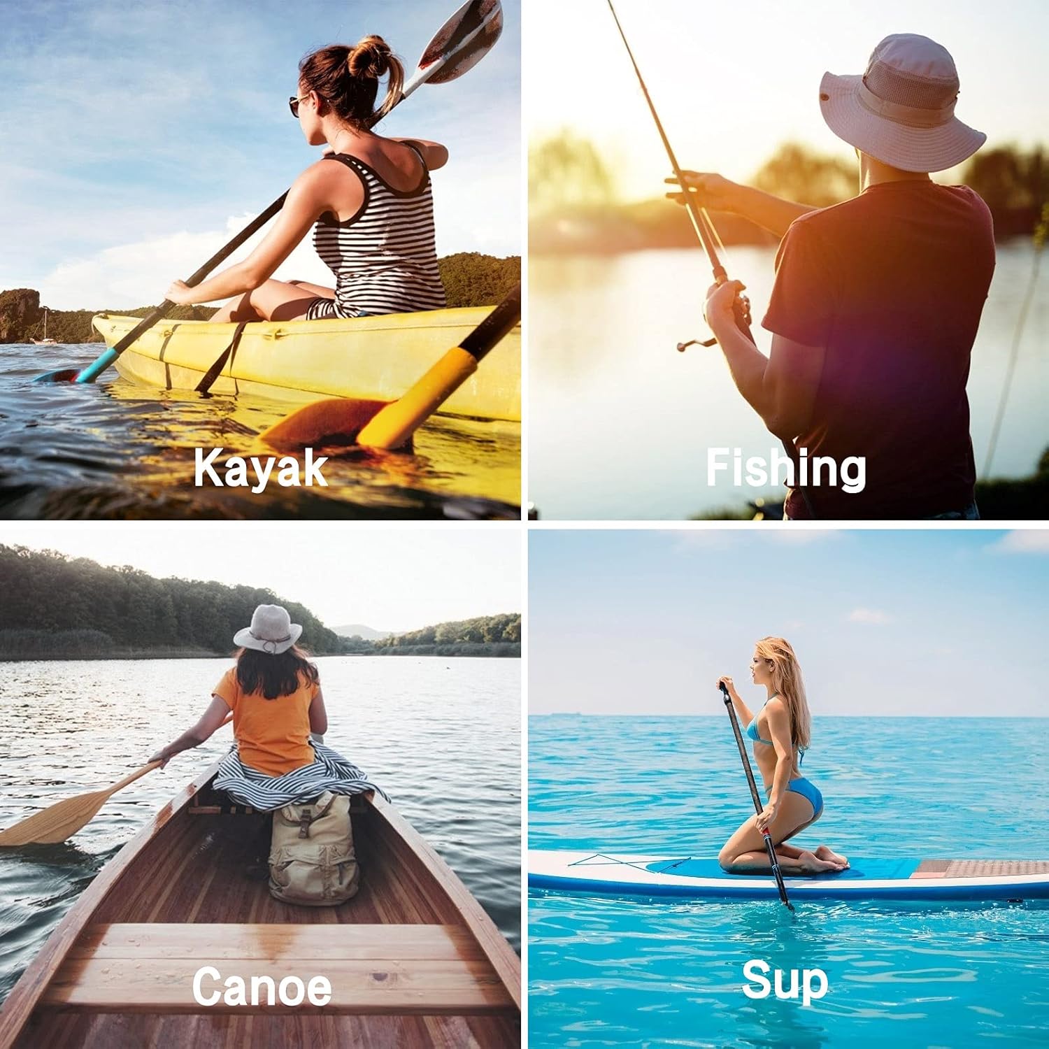 6 Pack Kayak Paddle Drip Rings R73905