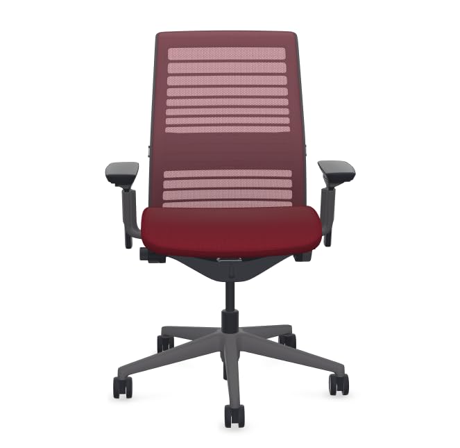 Dark Merle Ergonomic Office Chair with 3D Knit Back M621